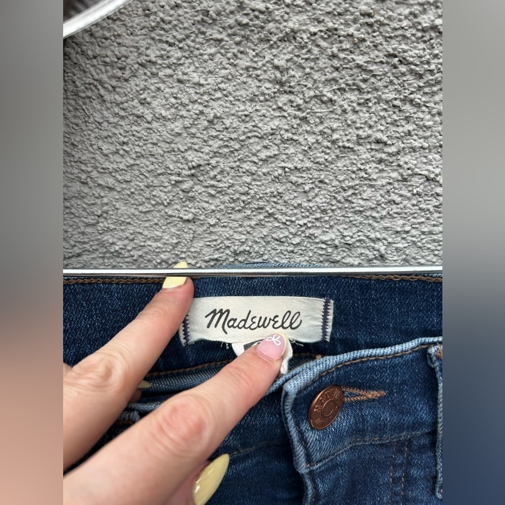 Madewell Petite Kick Out Full-Length Jeans in Devito Wash Size 24 Petite - Picture 5 of 7